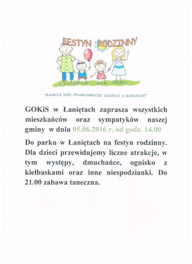 Festyn Rodzinny w Łaniętach - Zdjęcie główne