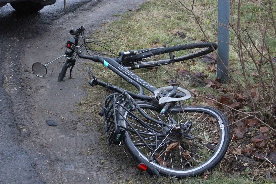 W Kutnie doszło do śmiertelnego wypadku z udziałem rowerzysty