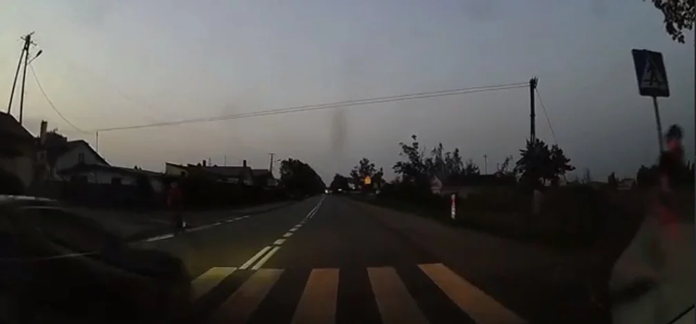 Kierowca Audi na drodze między Kutnem a Sójkami mógł doprowadzić do wypadku