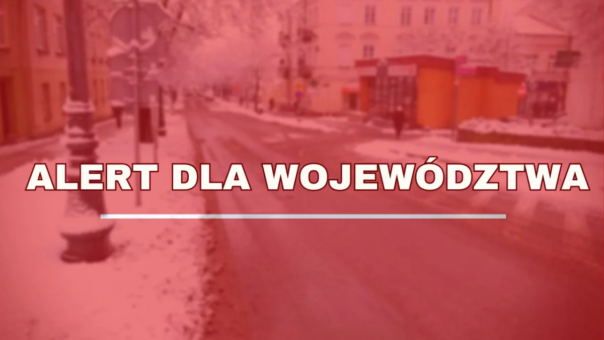 Kolejne ostrzeżenie Zarządzania Kryzysowego. Wydali alert dla całego województwa - Zdjęcie główne