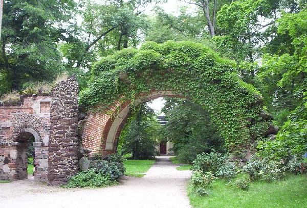 Romantyczny park w Arkadii 