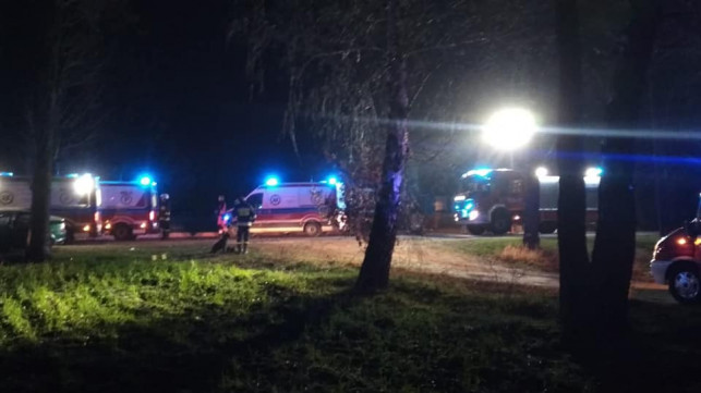 [ZDJĘCIA] Uderzył oplem w drzewo. Aż 4 osoby w szpitalu! - Zdjęcie główne