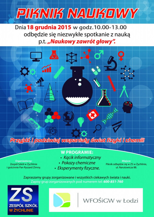 Piknik ,,Naukowy zawrót głowy” - Zdjęcie główne