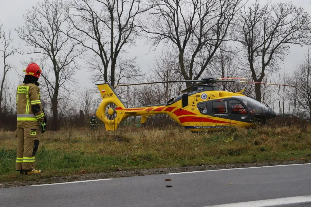 Śmiertelny wypadek na trasie między Kutnem a Łodzią