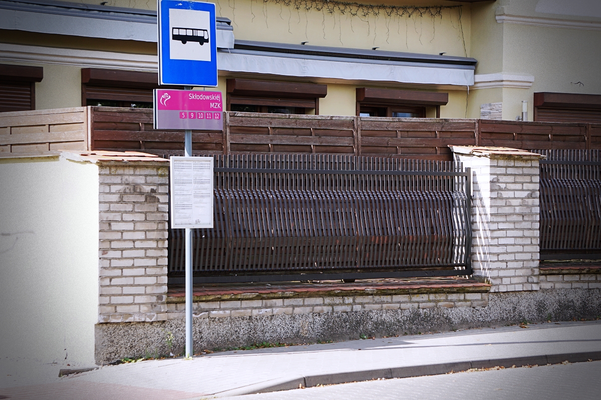 Przystanki przy ul. Skłodowskiej-Curie w Kutnie zyskają nowe oblicze