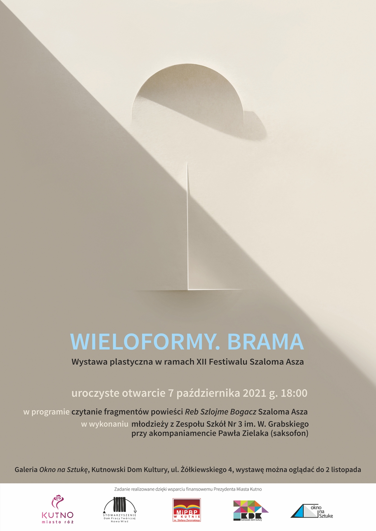 Wystawa "Wieloformy. Brama" już niedługo w KDK 