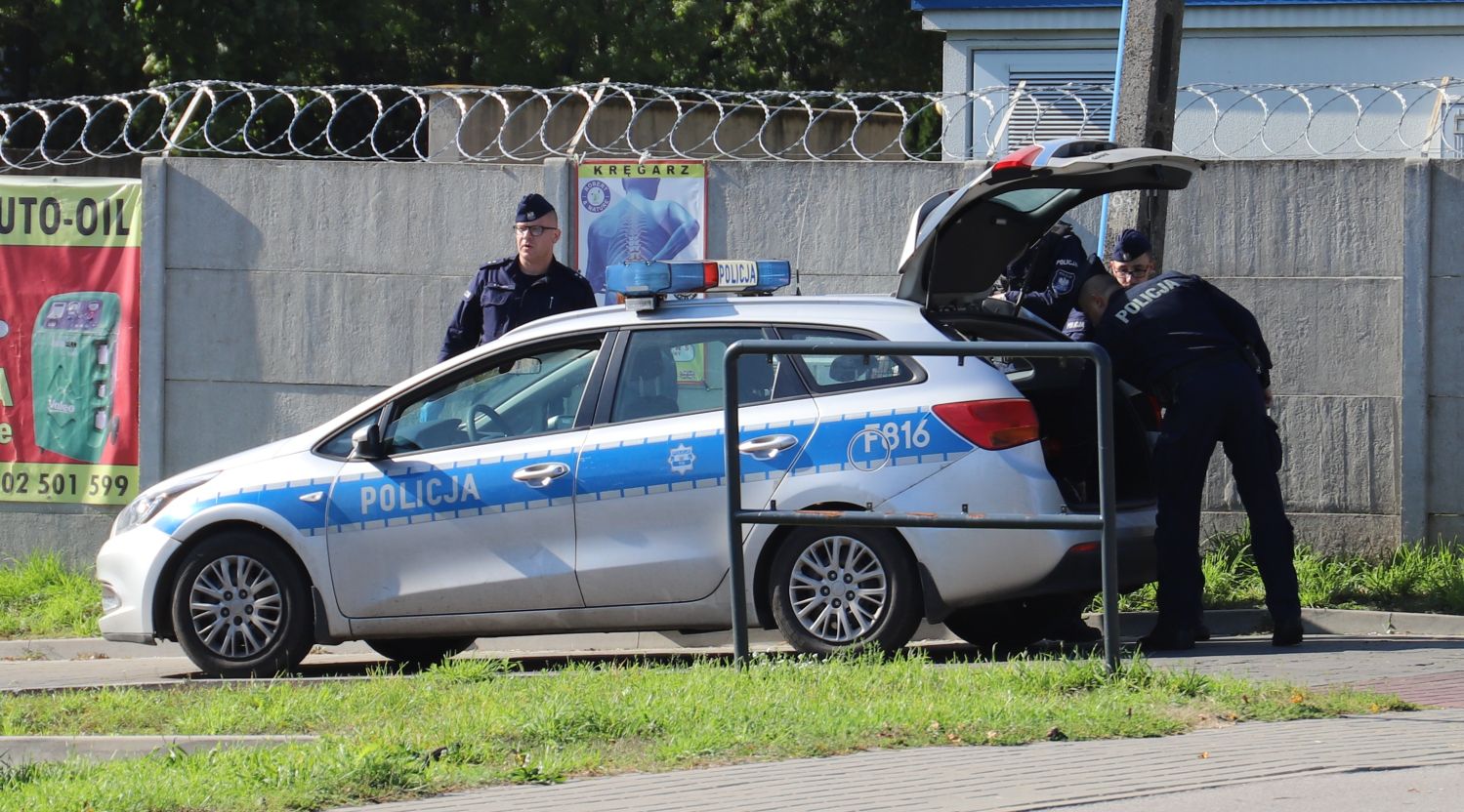 Obok jednej z Biedronek z Kutnie doszło do potrącenia pieszej