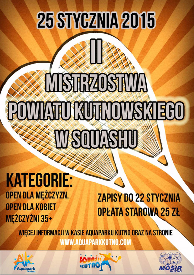 II Mistrzostwa Powiatu Kutnowskiego w squashu - Zdjęcie główne