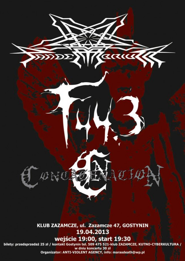 Koncert: Pandemonium, F44.3, Concatenation - Zdjęcie główne