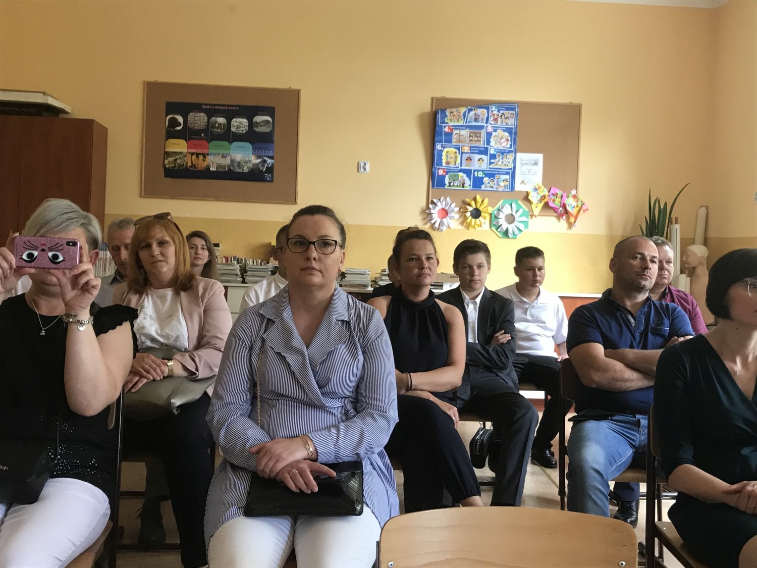 Pożegnanie absolwentów Szkoły Podstawowej we Wroczynach 