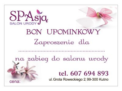 8 marca DZIEŃ KOBIET z Salonem Urody SPAsją - Zdjęcie główne
