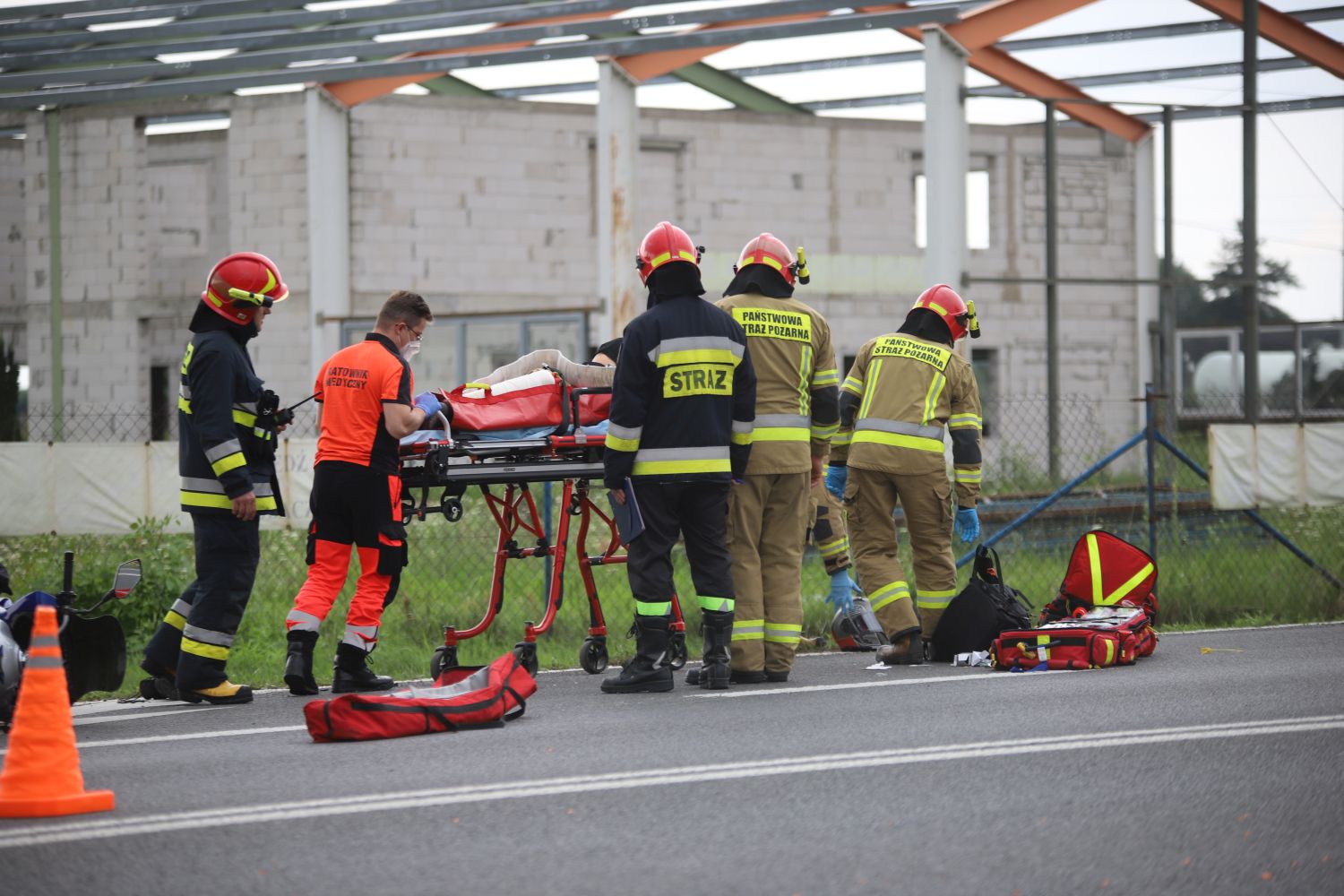 Sprawcą wypadku z udziałem młodego motocyklisty pod Kutnem był nietrzeźwy 40-latek