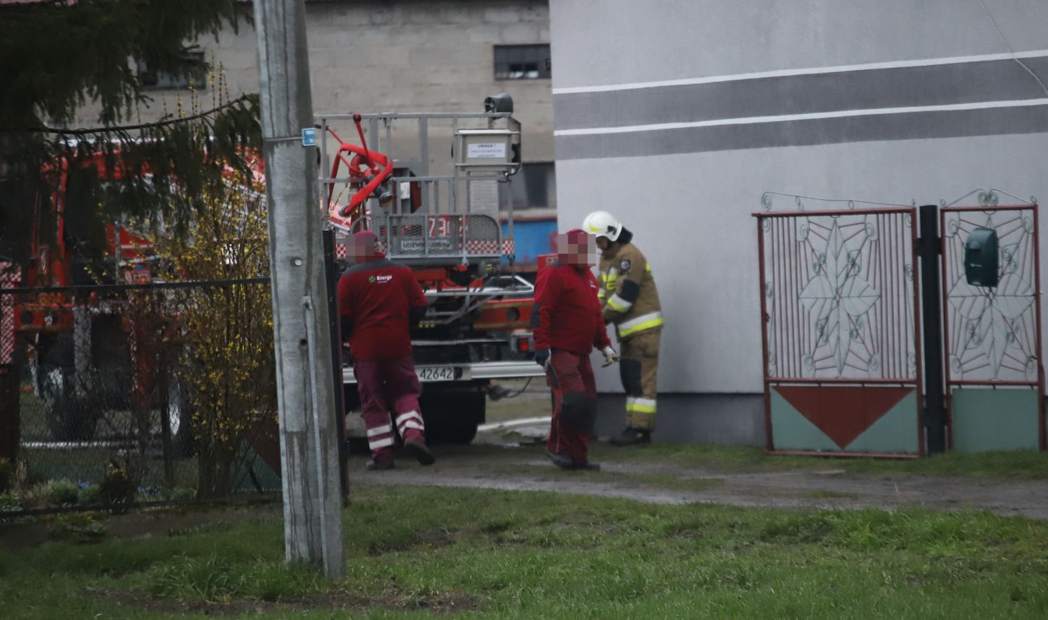 Strażacy z Kutna pomagali gasić pożar w sąsiednim powiecie