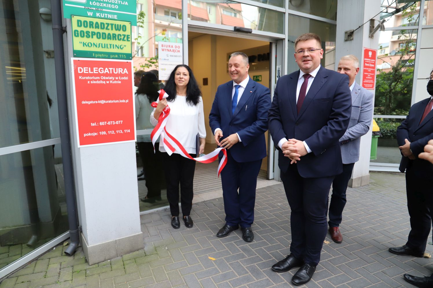 W Kutnie otworzono delegaturę kuratorium oświaty. W wydarzeniu brał udział wiceminister Tomasz Rzymkowski