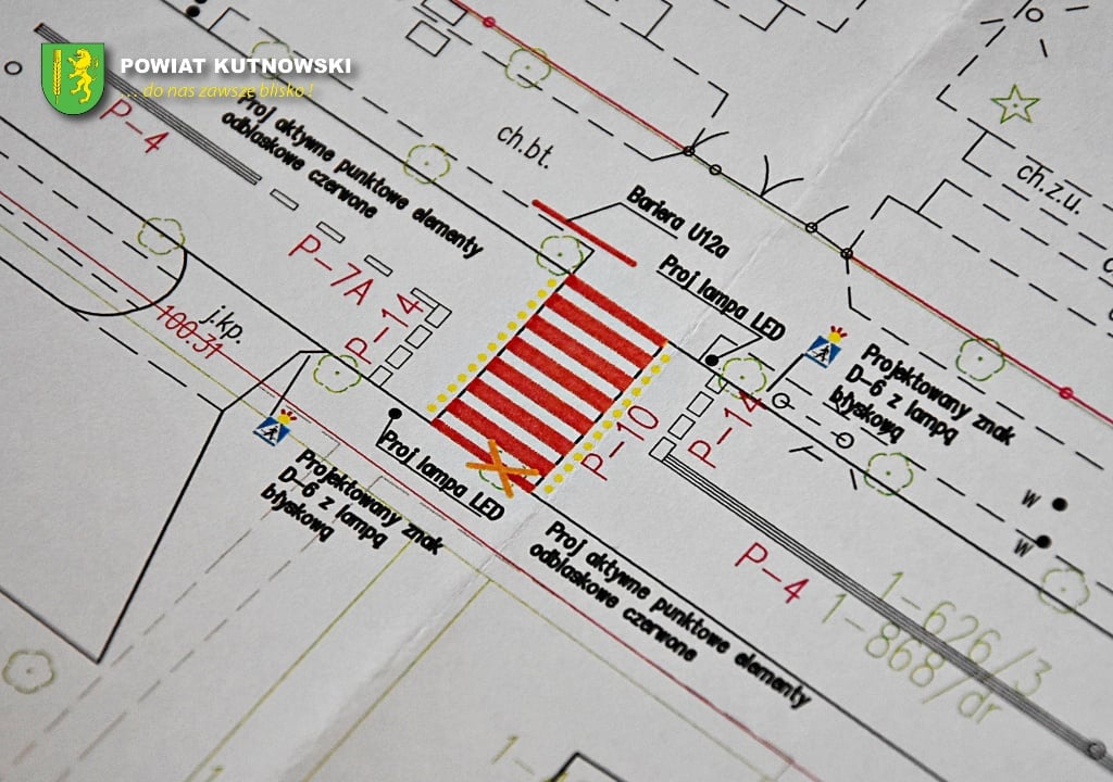 Powiat zmodernizauje dwa przejścia dla pieszych
