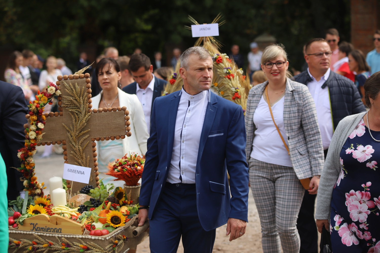 Trwają dożynki w Oporowie