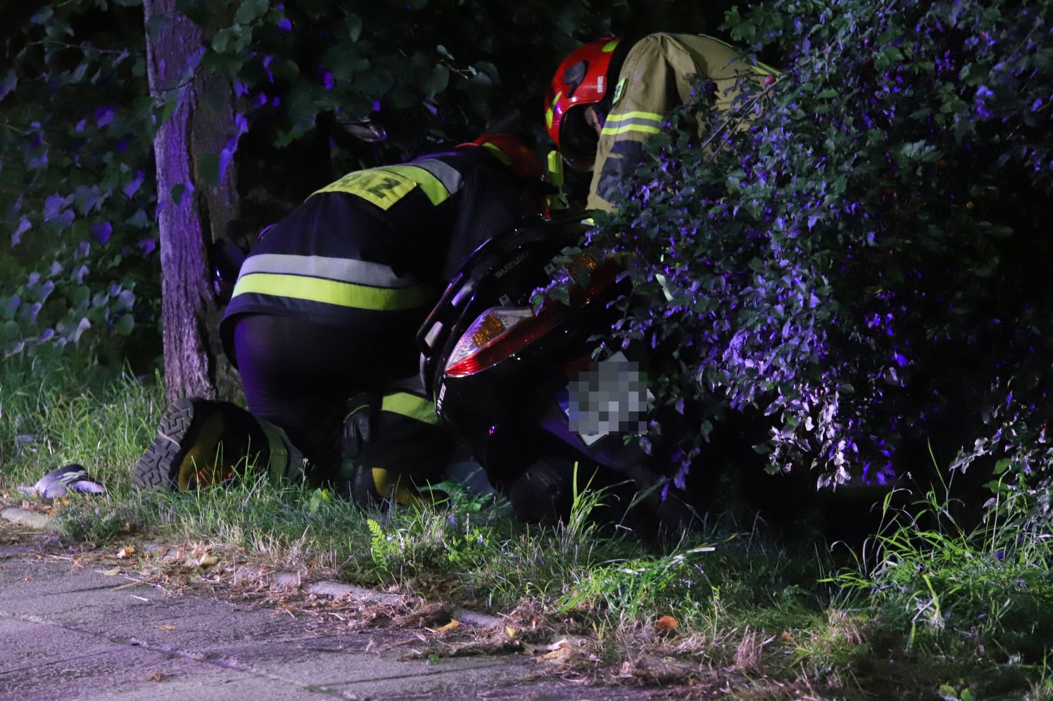 W wyniku wypadku w Kutnie zmarł 37-letni kierowca skutera