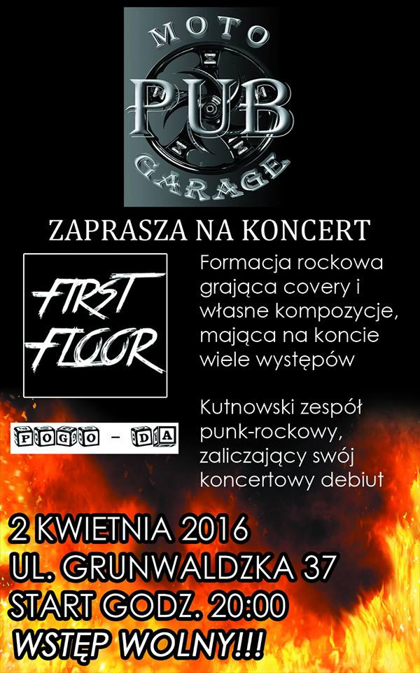 Pogo-da i First Floor w Motopubie! - Zdjęcie główne