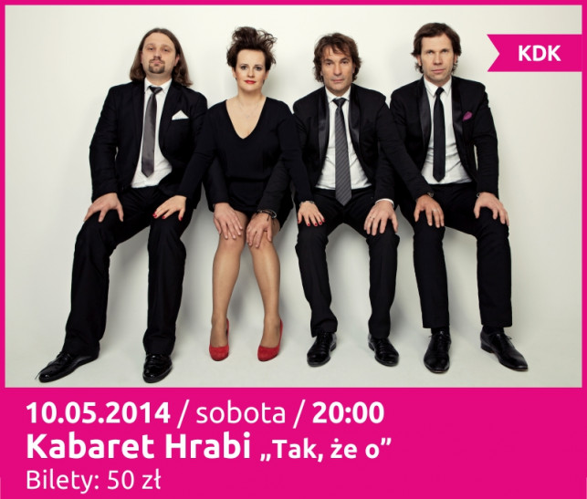 Kabaret Hrabi na deskach KDK-u - Zdjęcie główne