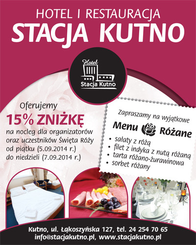 Różane menu w Stacji Kutno - Zdjęcie główne