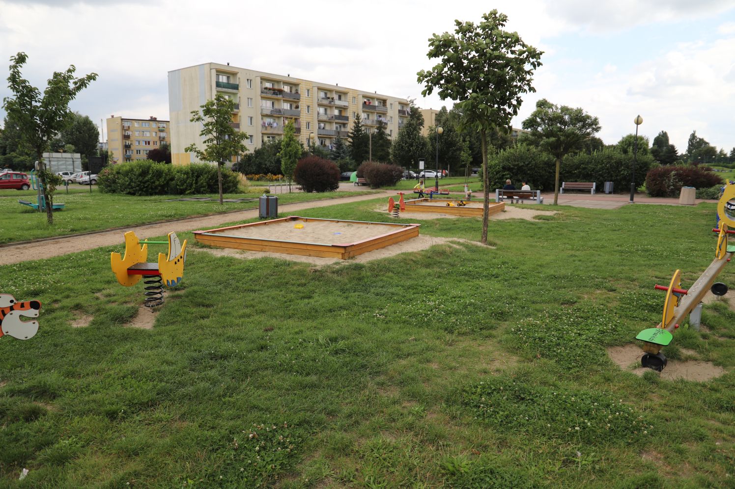 W Parku nad Ochnią wykorzystano materiały odzyskane po remoncie jednej z kutnowskich ulic