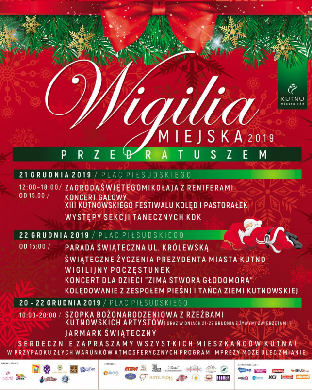 Wigilia Miejska pod ratuszem - Zdjęcie główne