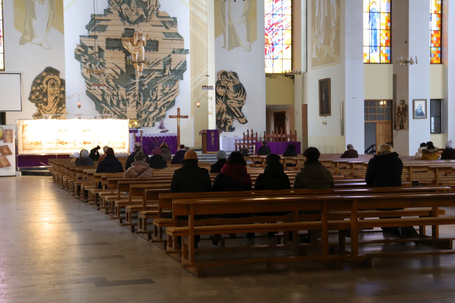 W Kutnie można podziwiać replikę Całunu Turyńskiego