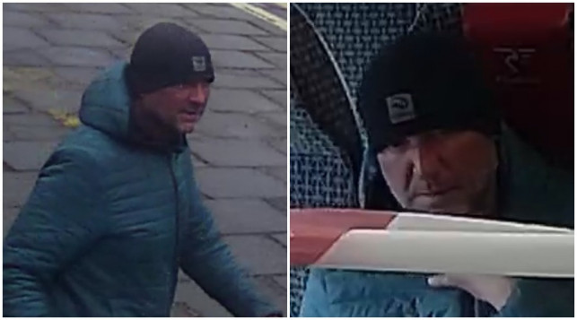 [FOTO] Kradzież w pociągu. Policja publikuje zdjęcia złodzieja - Zdjęcie główne