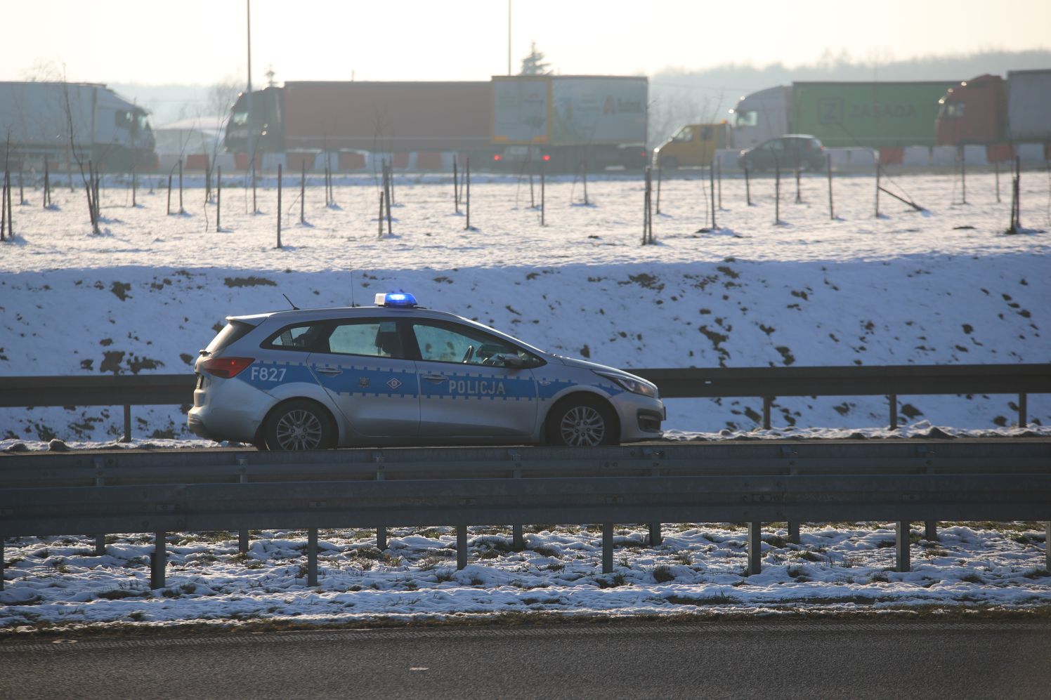 Do zdarzenia doszło na A1 pod Kutnem.