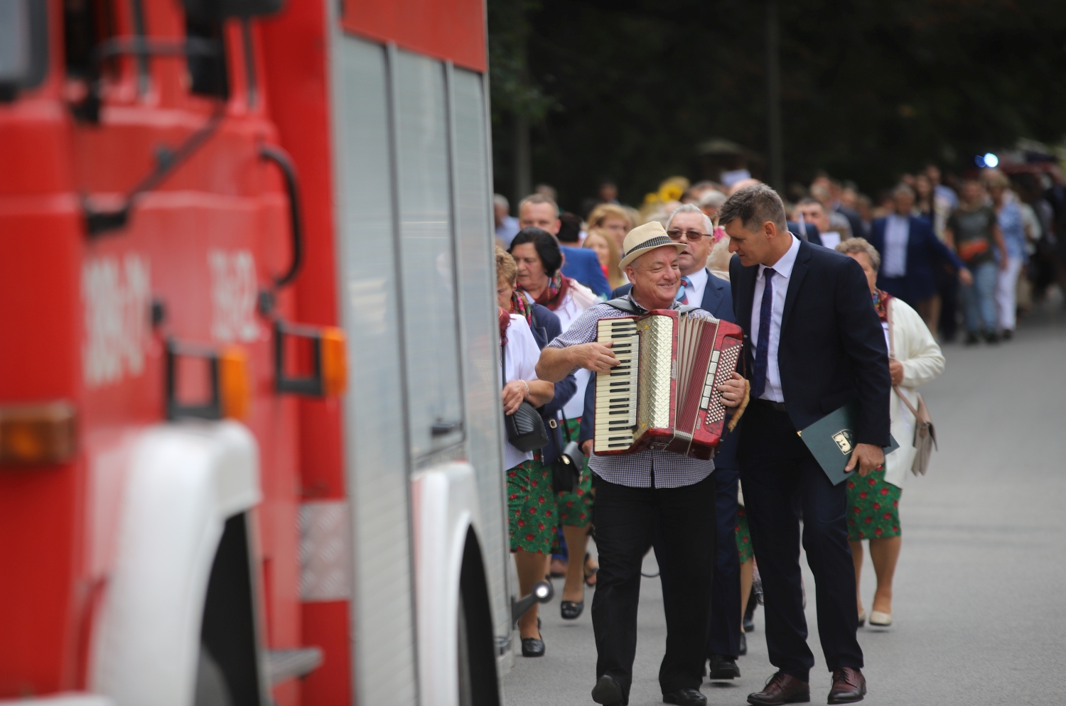 Trwają dożynki w Oporowie