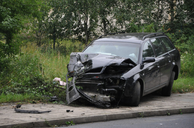 Groźny wypadek na Rychtelskiego - Zdjęcie główne