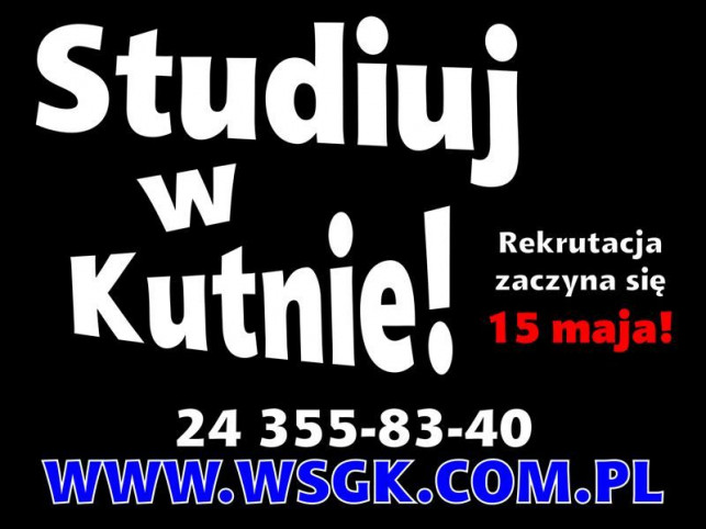 Studiuj w WSGK! - Zdjęcie główne