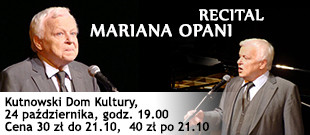 Recital Mariana Opani - Zdjęcie główne