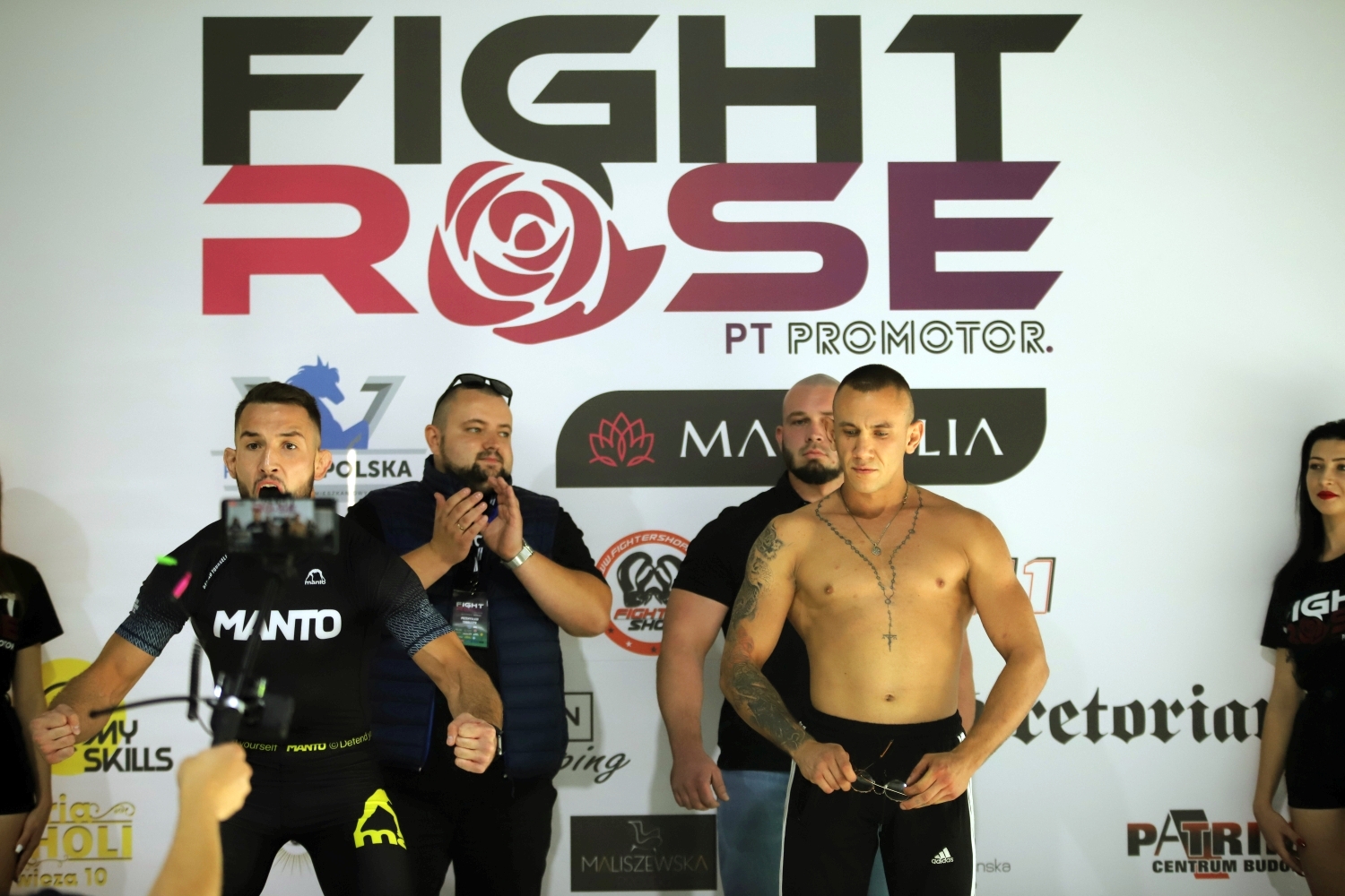 Dzień przed galą Fight Rose odbyło się oficjalne ważenie zawodników