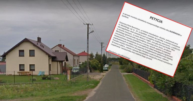 Mieszkańcy wnioskują o montaż oświetlenia. Władze: „Nie w tym roku” - Zdjęcie główne