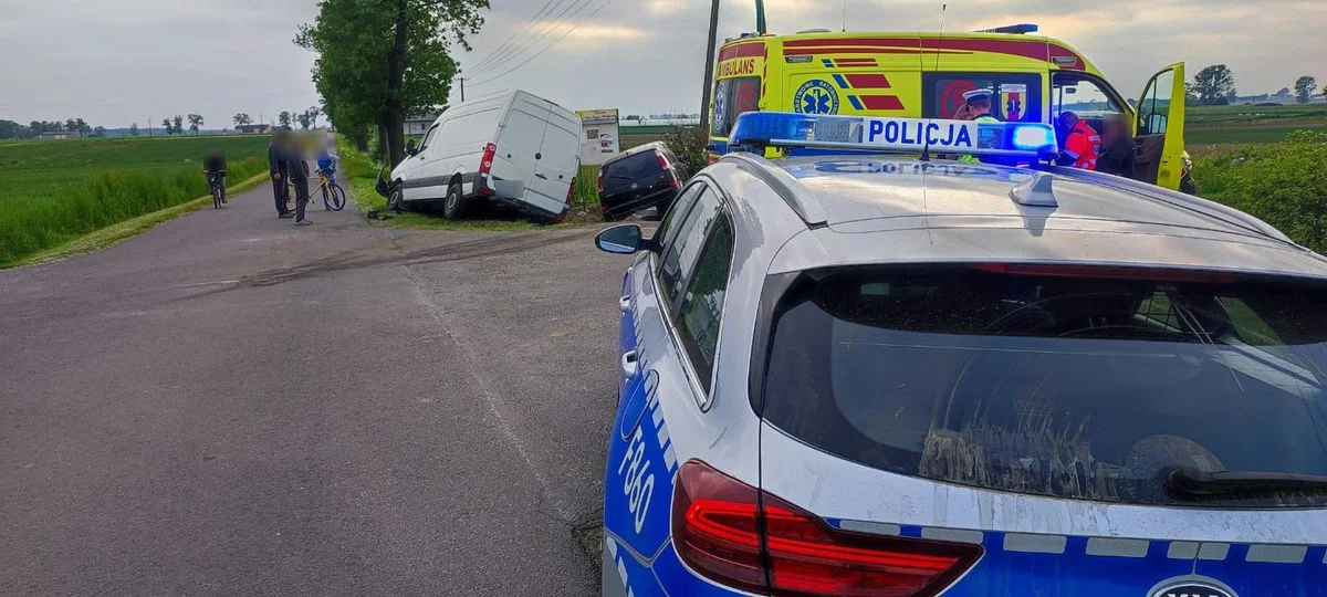 Nie ustąpiła pierwszeństwa i spowodowała wypadek. Jedna osoba trafiła do szpitala - Zdjęcie główne