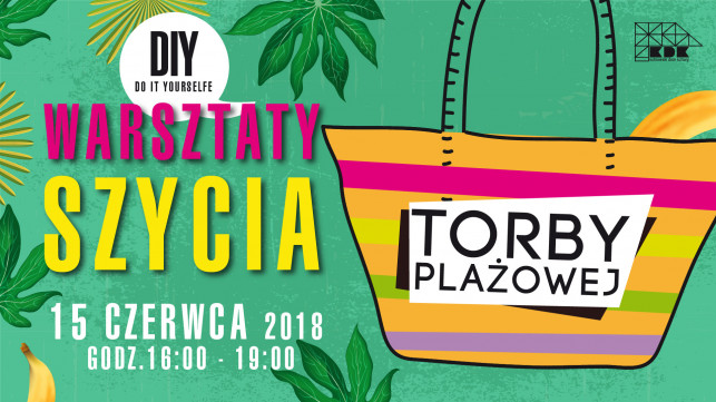 Warsztaty szycia TORBY PLAŻOWEJ - Zdjęcie główne