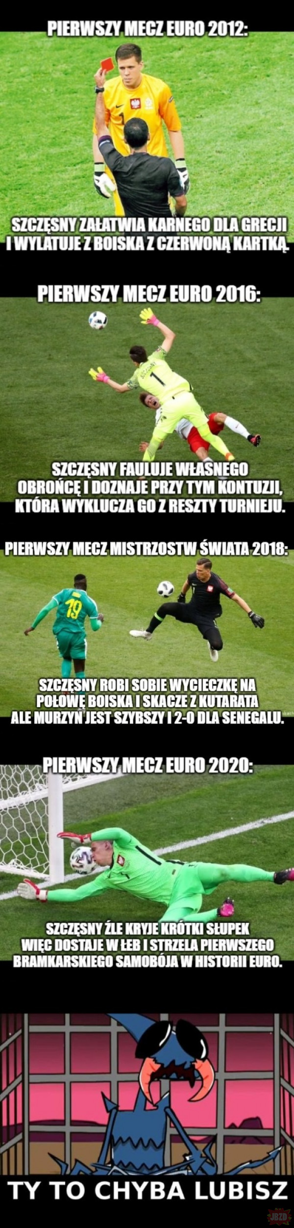 Po meczu Polski ze Słowacją internet został zalany przez memy