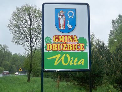 Drużbice, powiat bełchatowski - 37,1%