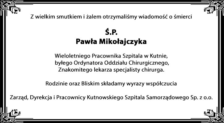 Kondolencje - Zdjęcie główne