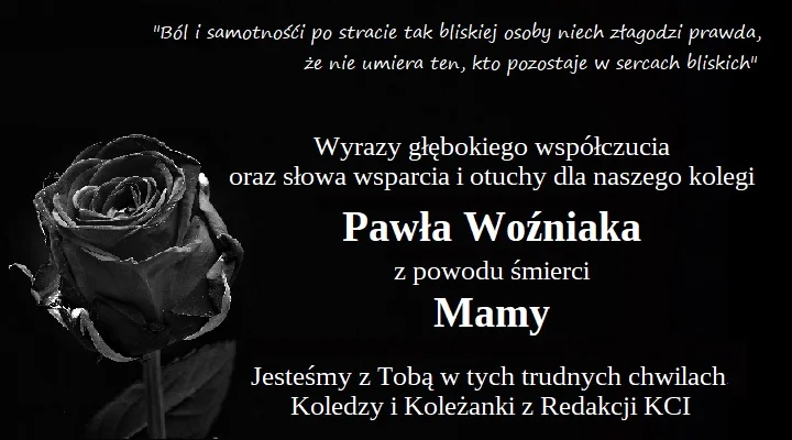 Kondolencje - Zdjęcie główne