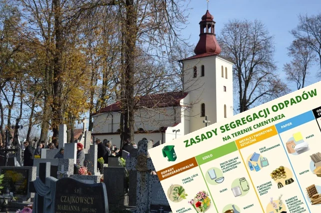 Problemy ze śmieciami na kutnowskich cmentarzach? Pojawił się pomysł ustawienia specjalnych koszy  - Zdjęcie główne