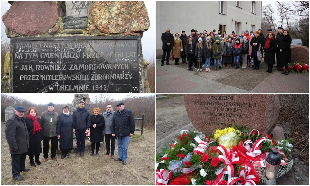 Upamiętnili 80. rocznicę zagłady Żydów. Za nami obchody w Żychlinie i Krośniewicach [ZDJĘCIA] - Zdjęcie główne