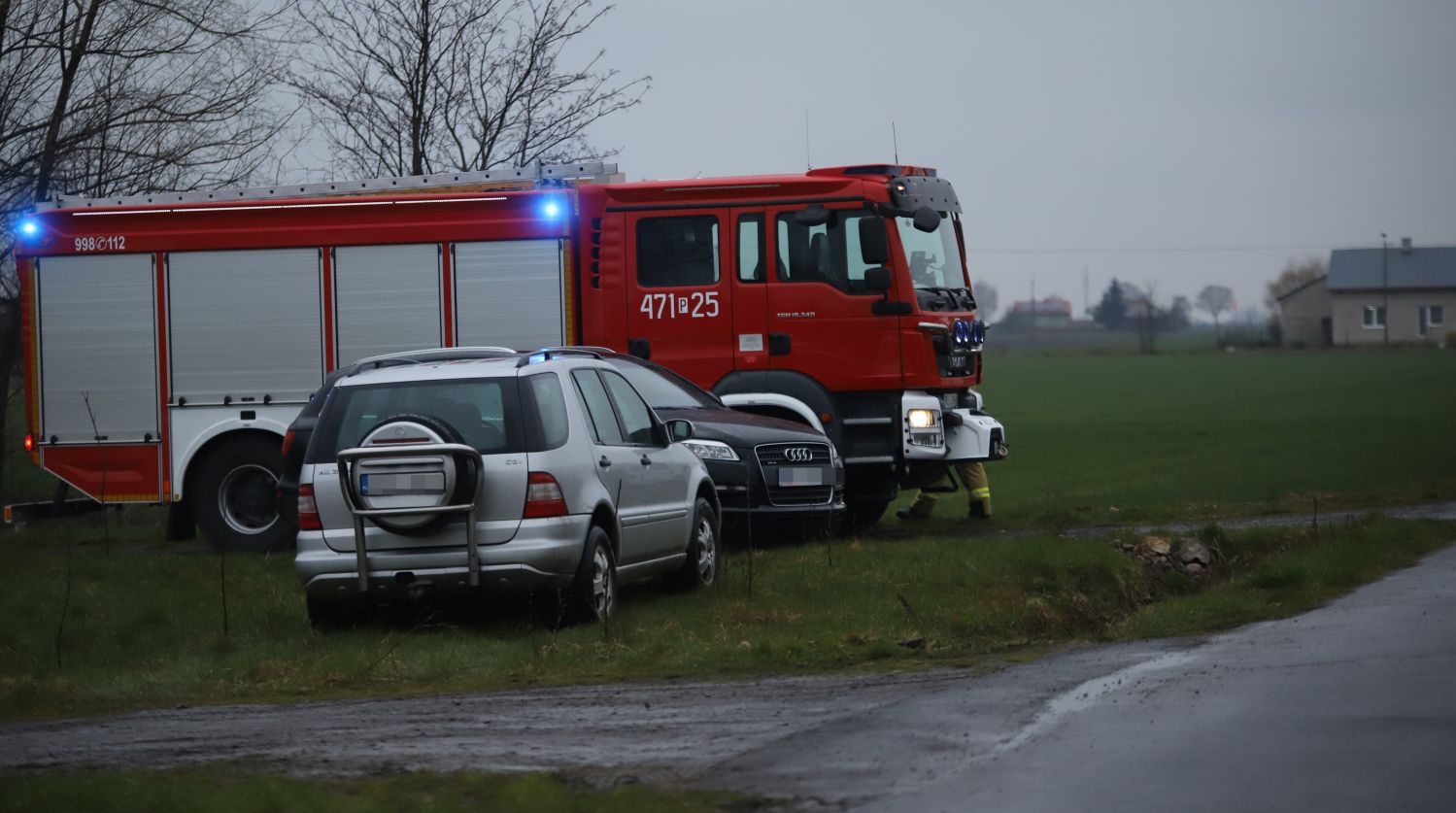 Strażacy z Kutna pomagali gasić pożar w sąsiednim powiecie