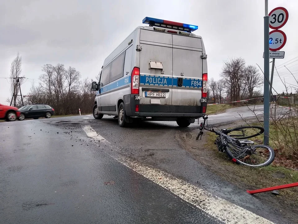 W Kutnie doszło do śmiertelnego wypadku z udziałem rowerzysty