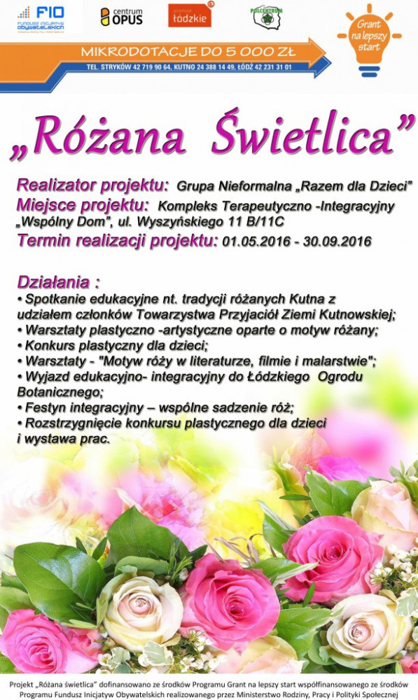 Pojaw się w "Różanej świetlicy" - Zdjęcie główne