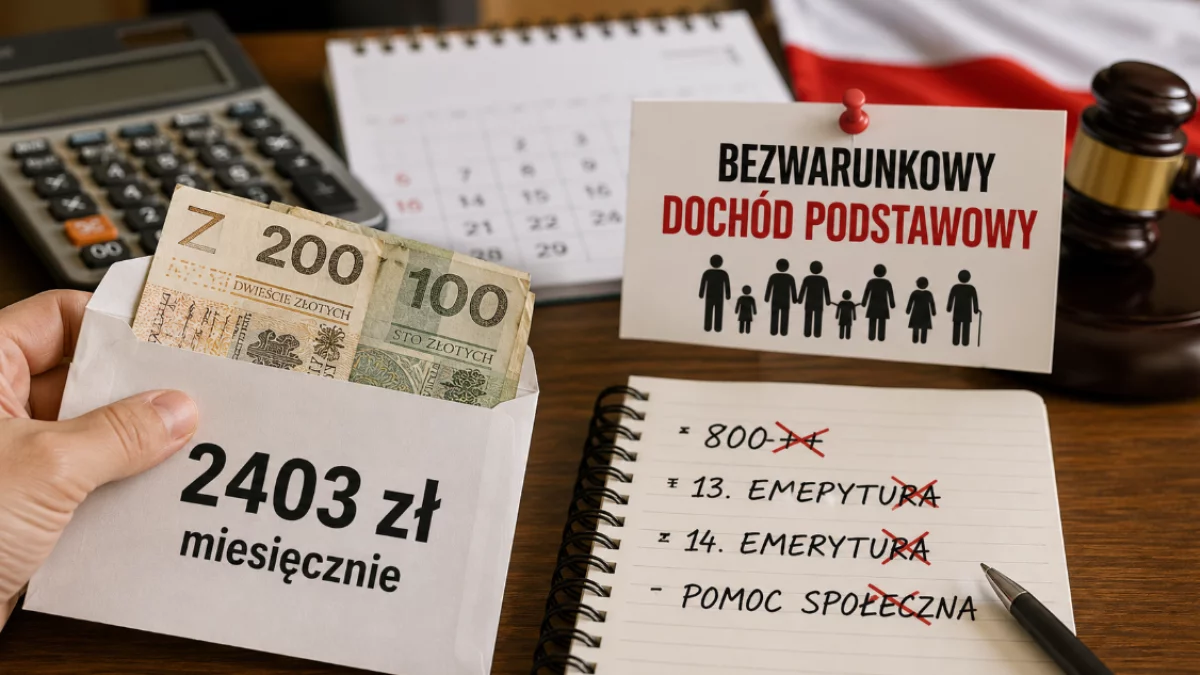 2403 zł miesięcznie dla wszystkich? Jest decyzja w sprawie nowego świadczenia