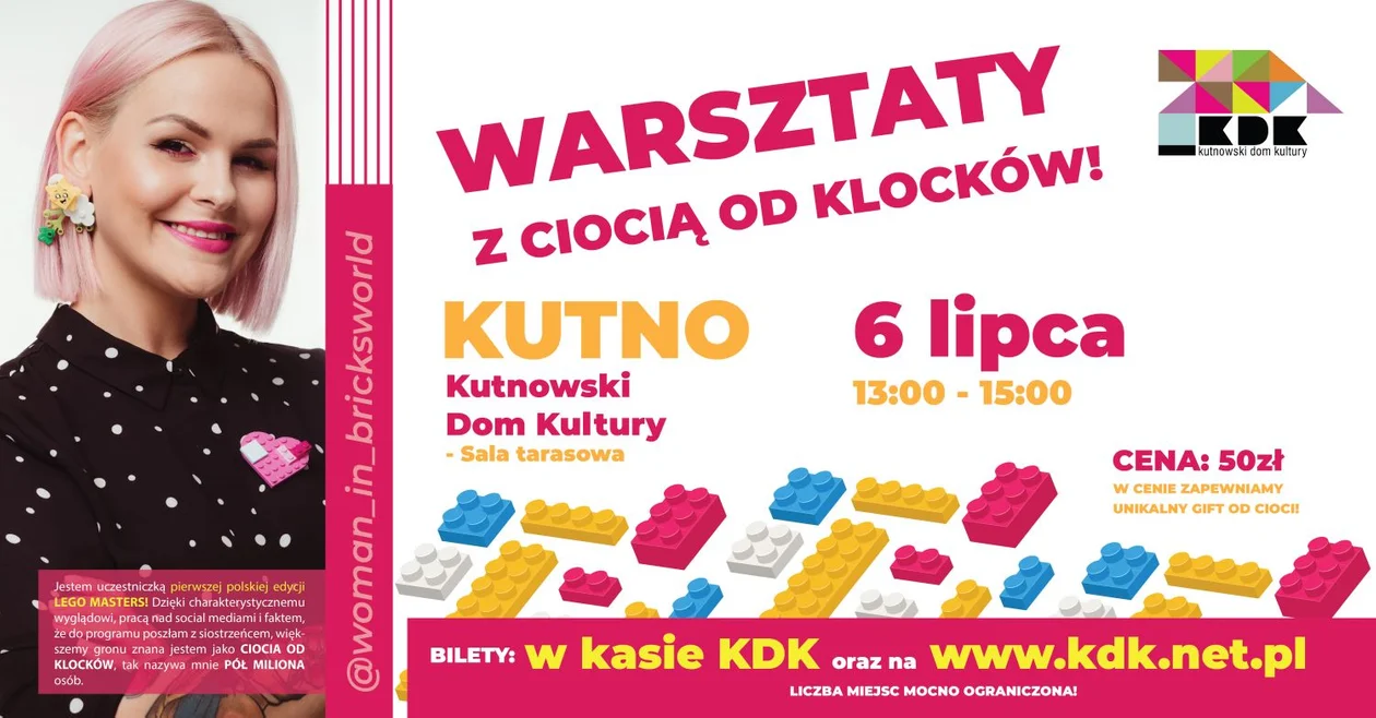 Do Kutna przyjedzie uczestniczka LEGO Masters! Bilety już w sprzedaży  - Zdjęcie główne