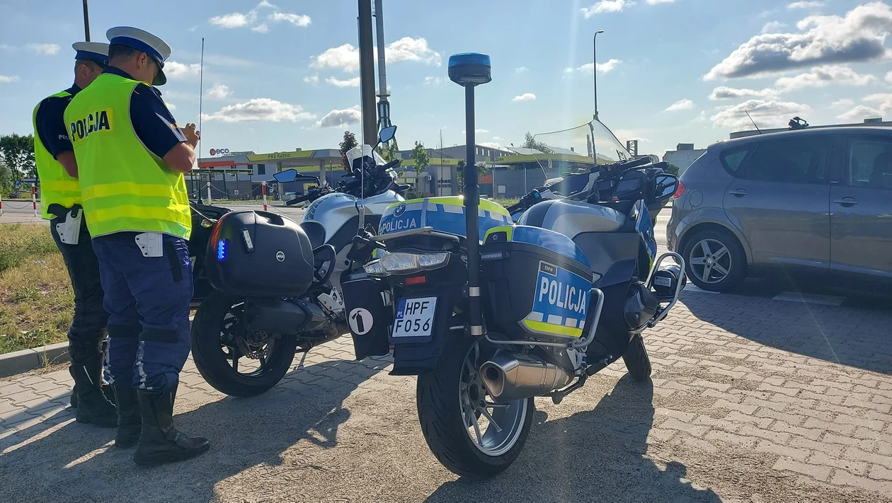 Motocykliści pod lupą policji. Trwa duża akcja kutnowskiej "drogówki" - Zdjęcie główne