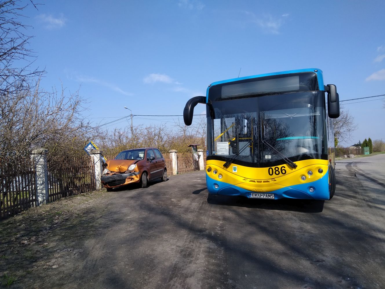 Do zdarzenie doszło pod Kutnem w miejscowości Gnojno.